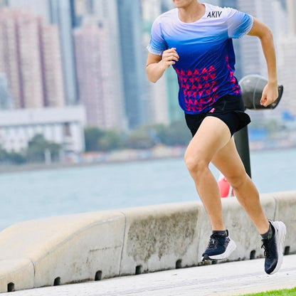 AKIV Ultralight Training T-Shirt Unisex | Blue AKIV 超輕訓練T恤男女款 | 藍色