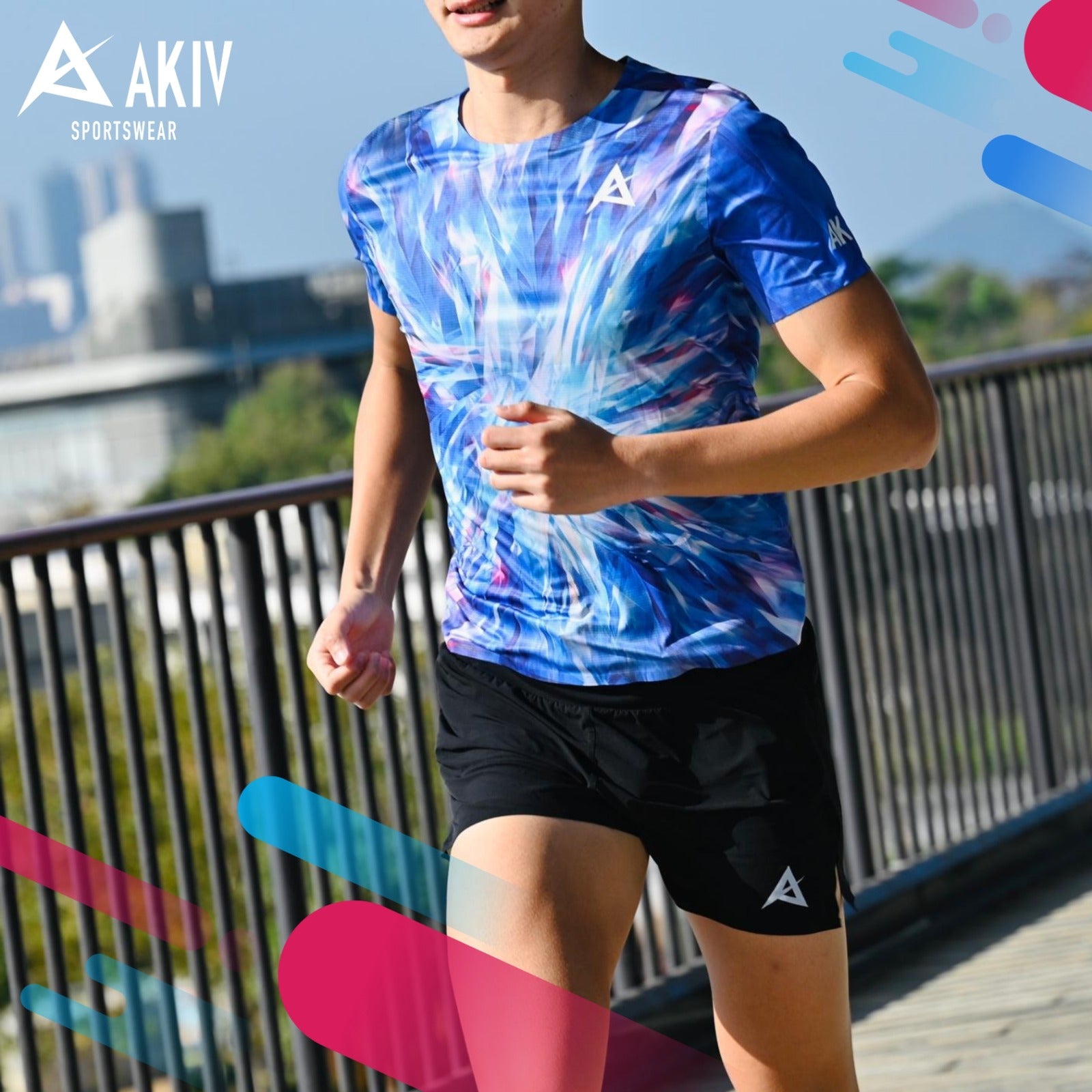 AKIV Blue Diamond Ultralight Training T-Shirt AKIV 藍鑽超輕訓練T-shirt