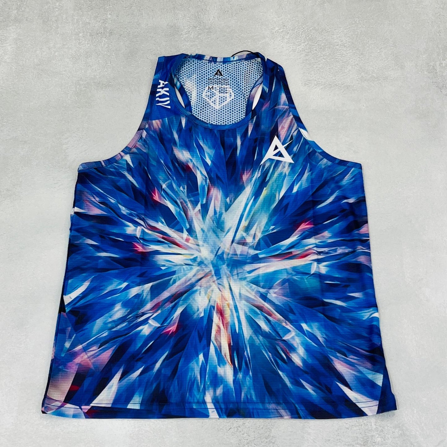 AKIV Racing Singlet Kids | Blue Diamond AKIV 比賽背心童裝 | 藍鑽