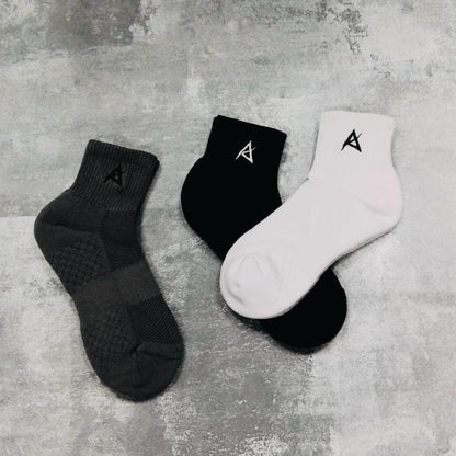 AKIV High-Cut Light Cushion Running Socks Unisex | Free Size