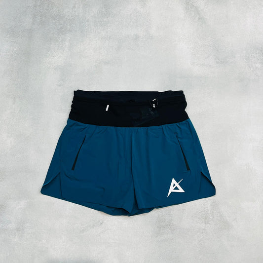 AKIV 2-in-1 Trail Running Shorts Women | Inner Tight | Blue
AKIV 多功能越野跑褲女款 | 平腳內膽版 | 藍色