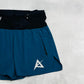 AKIV 2-in-1 Trail Running Shorts Unisex | Inner Tight | Blue