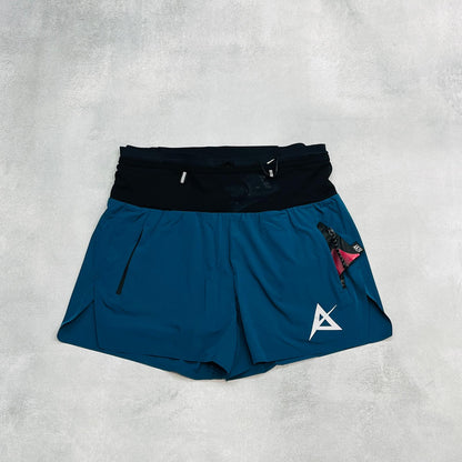 AKIV 2-in-1 Trail Running Shorts Women | Inner Tight | Blue
AKIV 多功能越野跑褲女款 | 平腳內膽版 | 藍色