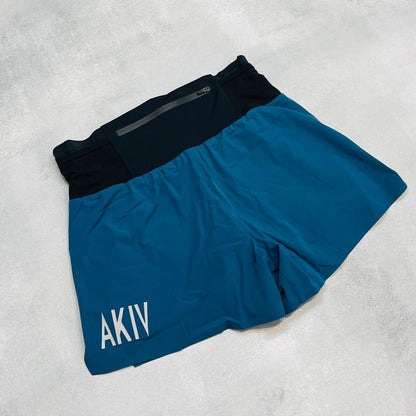 AKIV 2-in-1 Trail Running Shorts Women | Inner Tight | Blue
AKIV 多功能越野跑褲女款 | 平腳內膽版 | 藍色