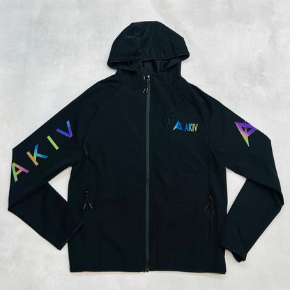 AKIV Running Breathable Waterproof Jacket Unisex | Black