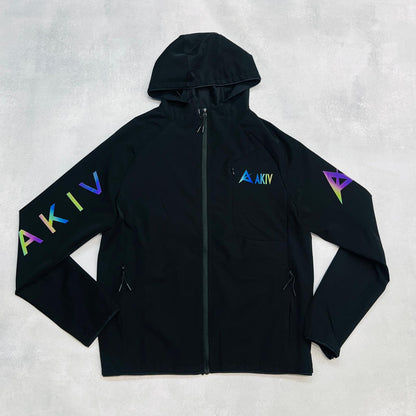 AKIV Running Breathable Waterproof Jacket Unisex | Black