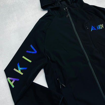 AKIV Running Breathable Waterproof Jacket Unisex | Black