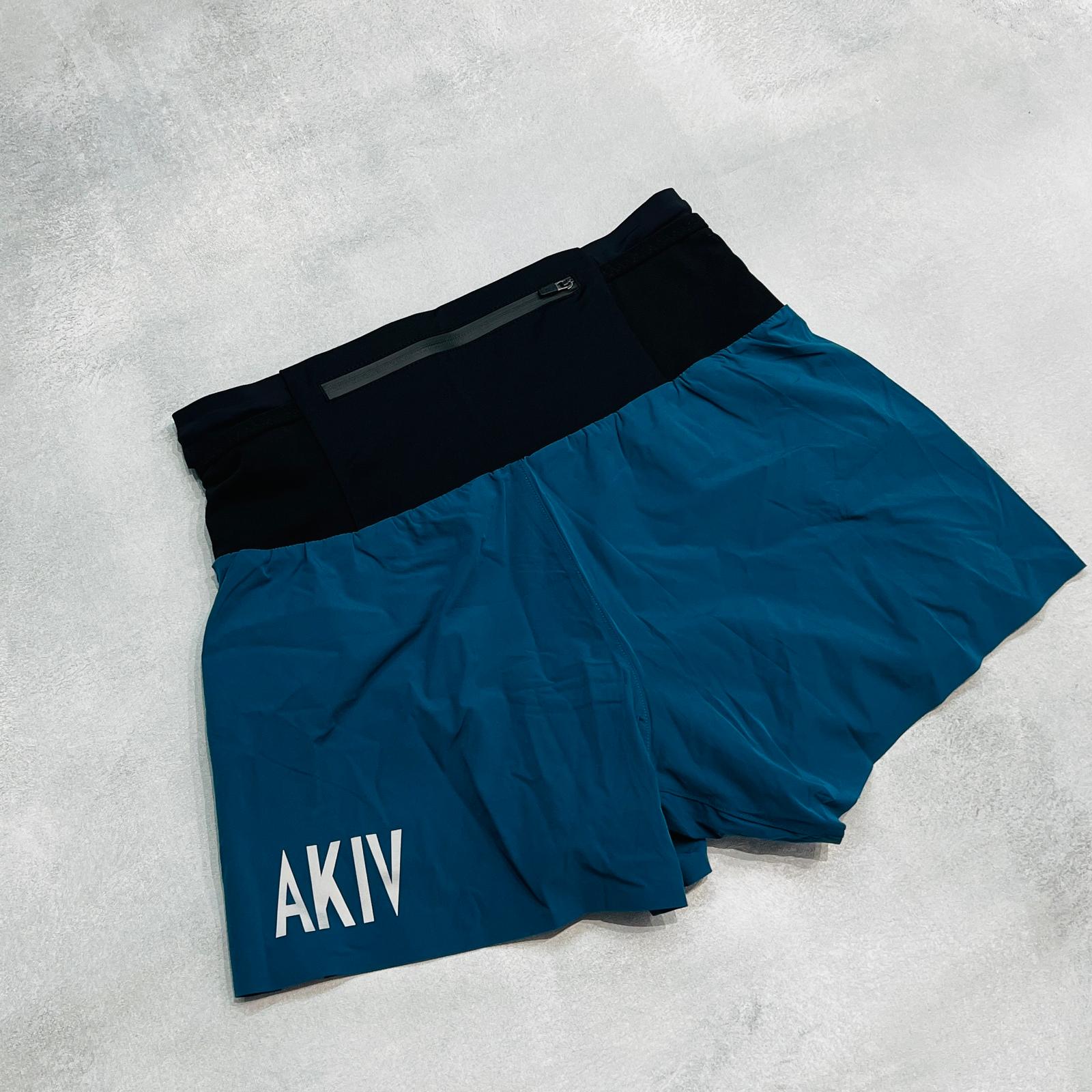 AKIV Multi-Pocket Racing Shorts 2" Unisex | Triangular inner | Blue
AKIV 多功能路跑2”褲男女款 | 三角內膽版 | 藍色