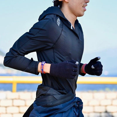 AKIV Running Thin Style Hoodie Unisex | Black