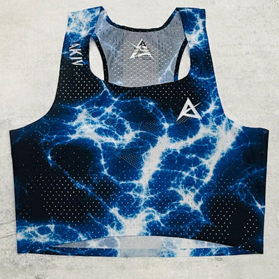 AKIV Elite Top Women | Lightning Blue
AKIV 精英比賽短版背心女裝 | 藍閃電