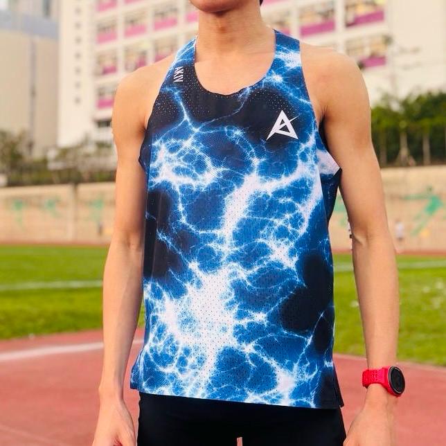 AKIV Elite Singlet Unisex | Lightning Blue
AKIV 精英比賽背心男女款 | 藍閃電
