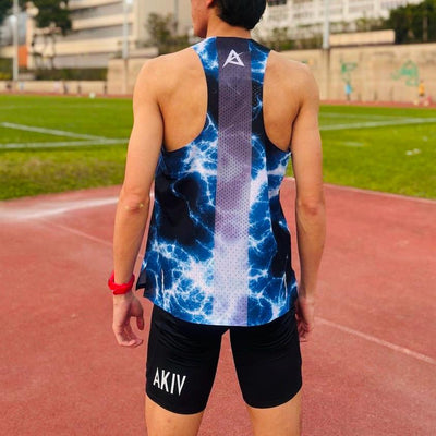 AKIV Elite Singlet Unisex | Lightning Blue
AKIV 精英比賽背心男女款 | 藍閃電