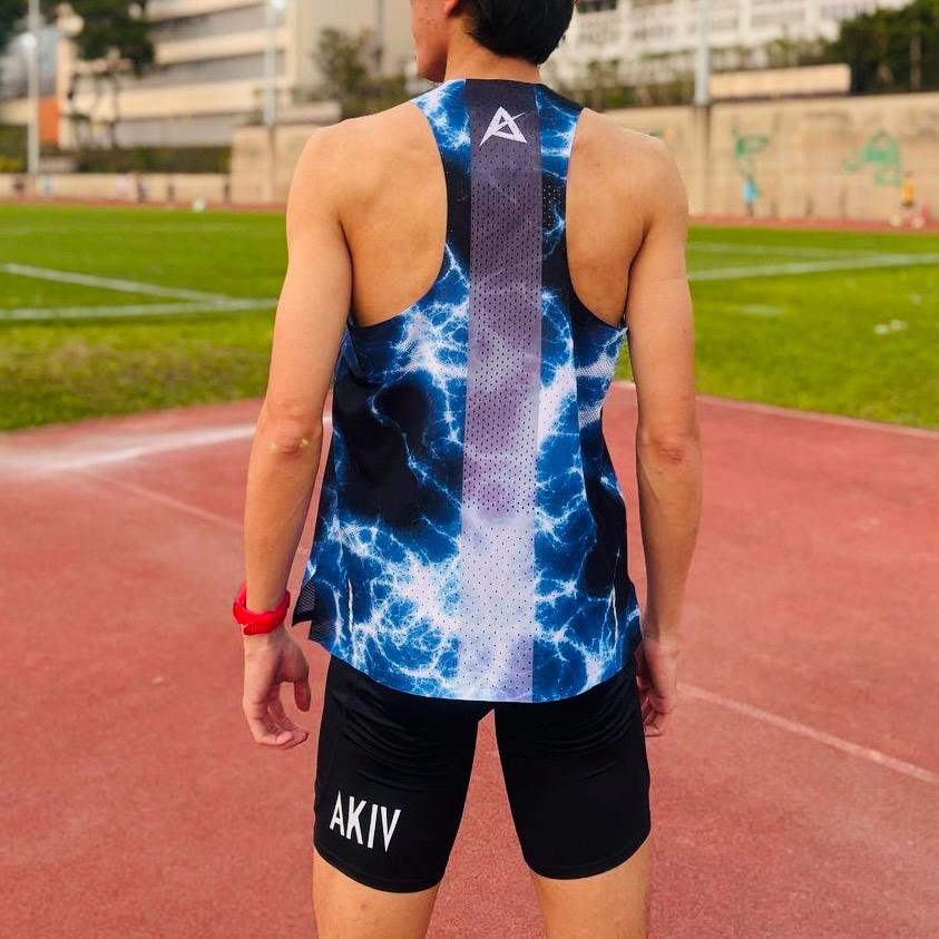 AKIV Elite Singlet Unisex | Lightning Blue
AKIV 精英比賽背心男女款 | 藍閃電