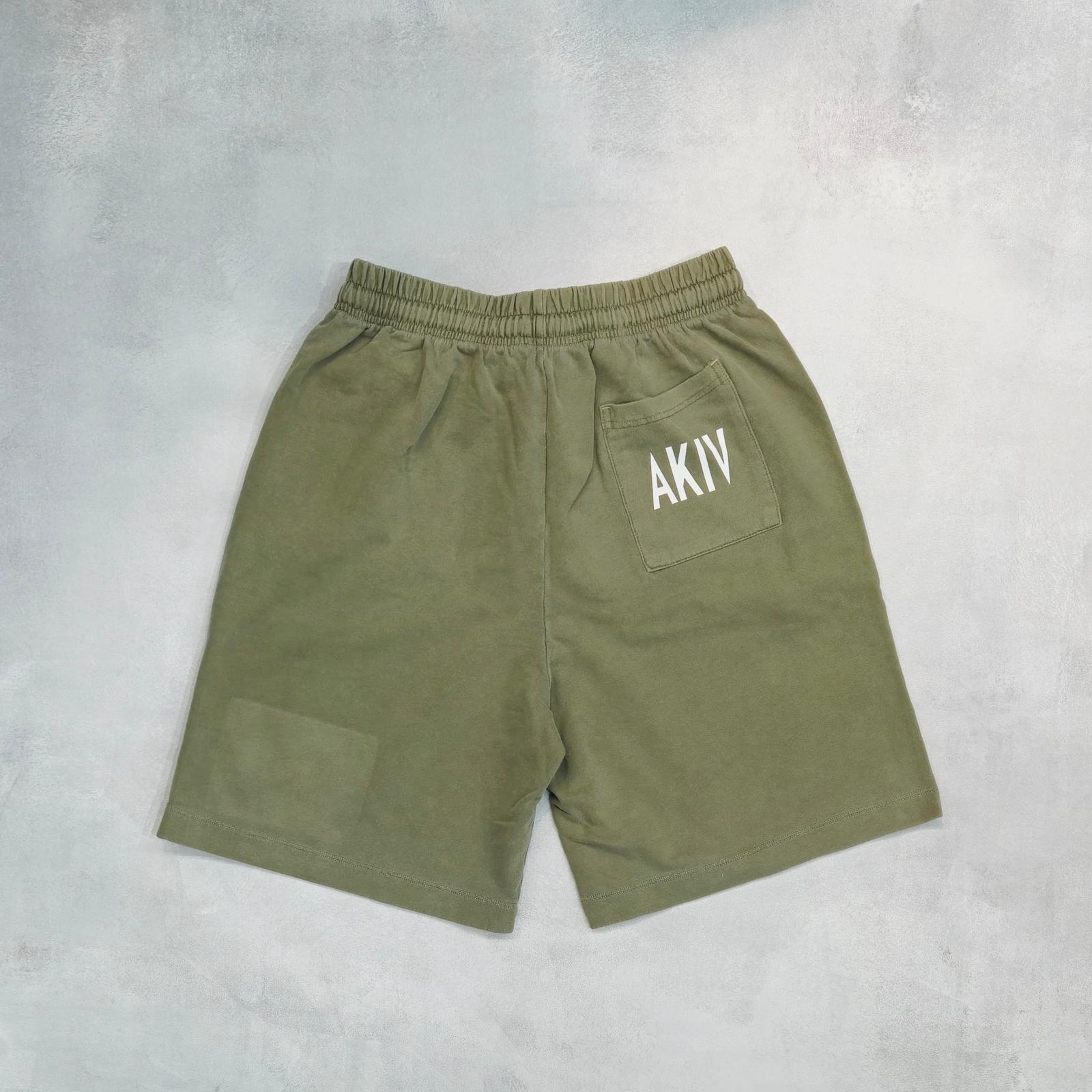 AKIV Casual Shorts Unisex | Dazzling Dye | Army Green
AKIV 休閑褲男女款 | 炫染 | 軍綠色