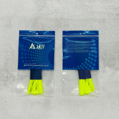 AKIV Running Sawtooth Laces | Fluorescent Yellow
AKIV 跑步鋸齒鞋帶 | 螢光黃色