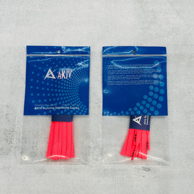 AKIV Running Sawtooth Laces | Fluorescent Pink
AKIV 跑步鋸齒鞋帶 | 螢光粉紅色