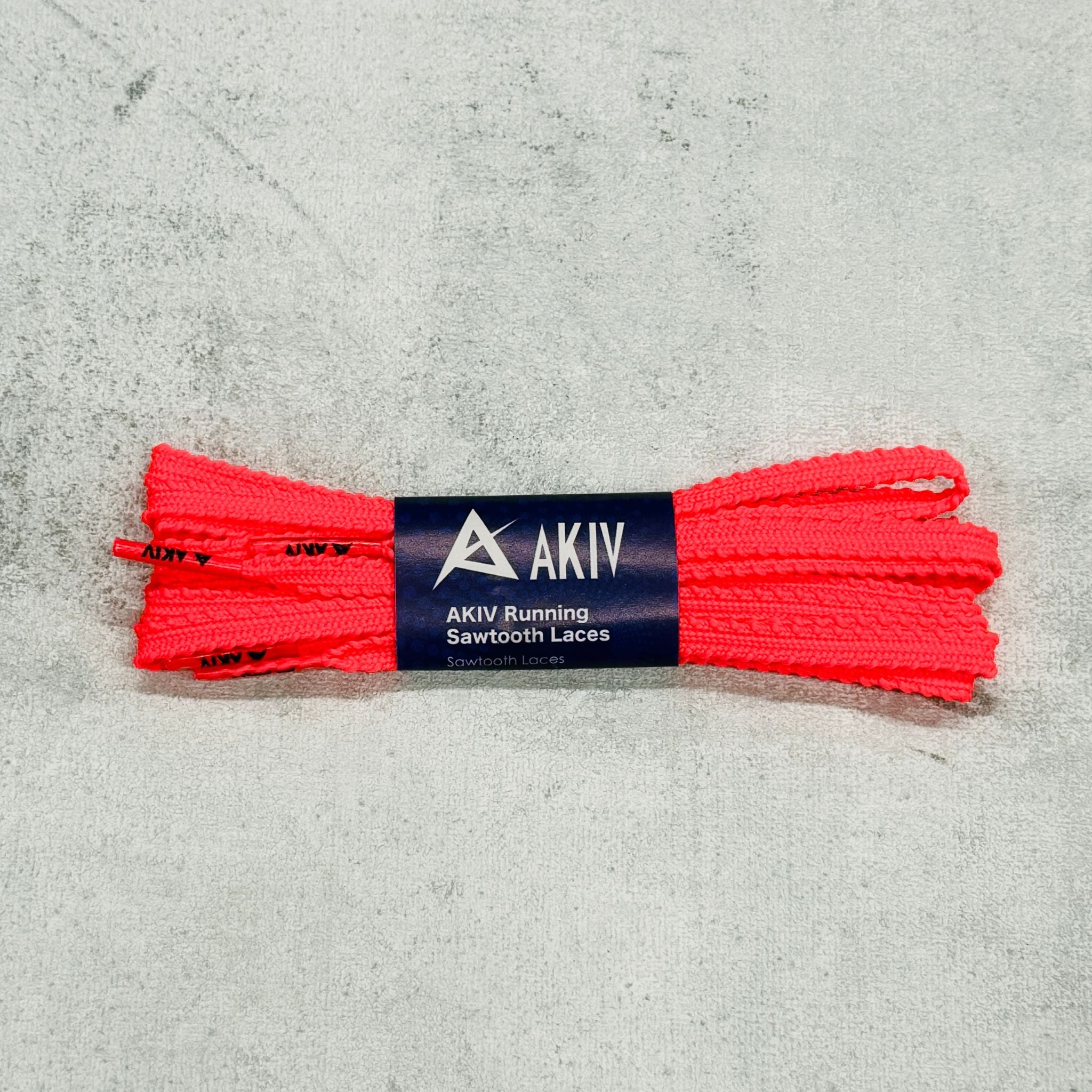 AKIV Running Sawtooth Laces | Fluorescent Pink
AKIV 跑步鋸齒鞋帶 | 螢光粉紅色