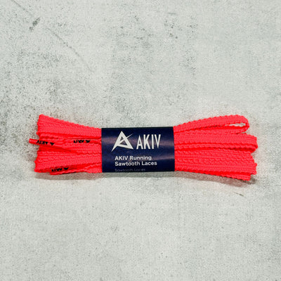 AKIV Running Sawtooth Laces | Fluorescent Pink
AKIV 跑步鋸齒鞋帶 | 螢光粉紅色