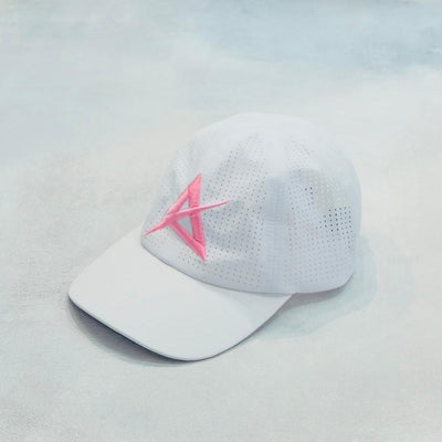 AKIV Running Pro White Cap | Embroidery Pink A Edition
AKIV 輕盈透汗白色運動帽 | 刺繡粉色A版
