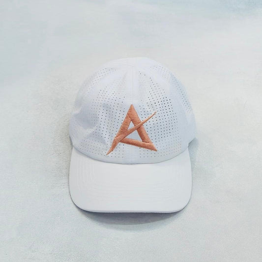 AKIV Running Pro White Cap | Embroidery Rose Gold A Edition
AKIV 輕盈透汗白色運動帽 | 刺繡玫瑰金A版