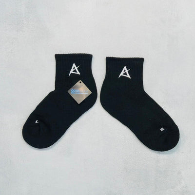AKIV Mid-Cut Coolmax Running Socks Unisex | Free Size | Black
AKIV 中筒Coolmax跑步襪男女款 | 均碼 | 黑色