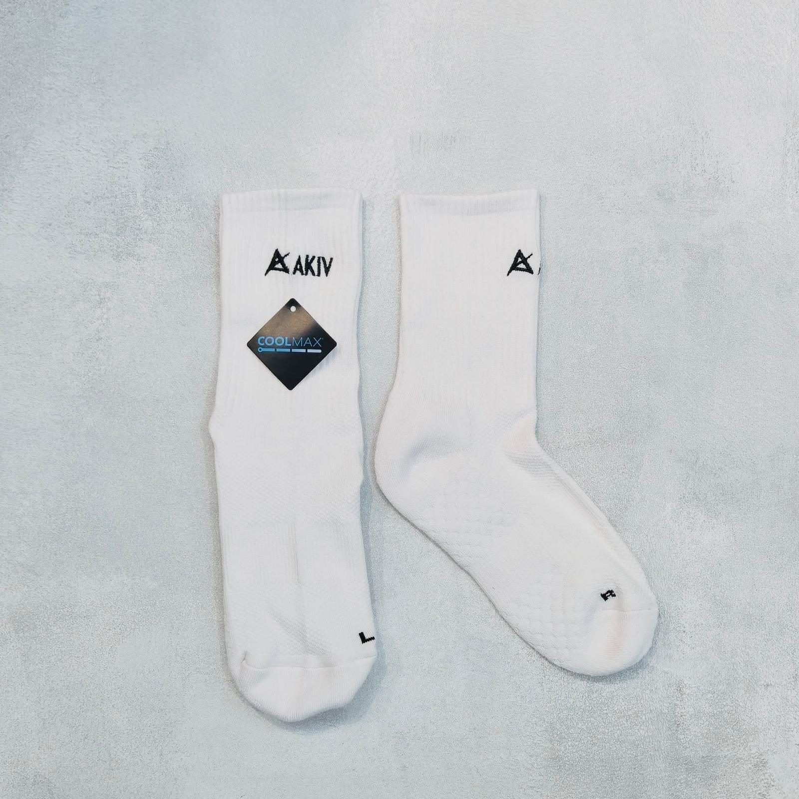 AKIV High-Cut Coolmax Running Socks Unisex | Free Size | White
AKIV 高筒Coolmax跑步襪男女款 | 均碼 | 白色