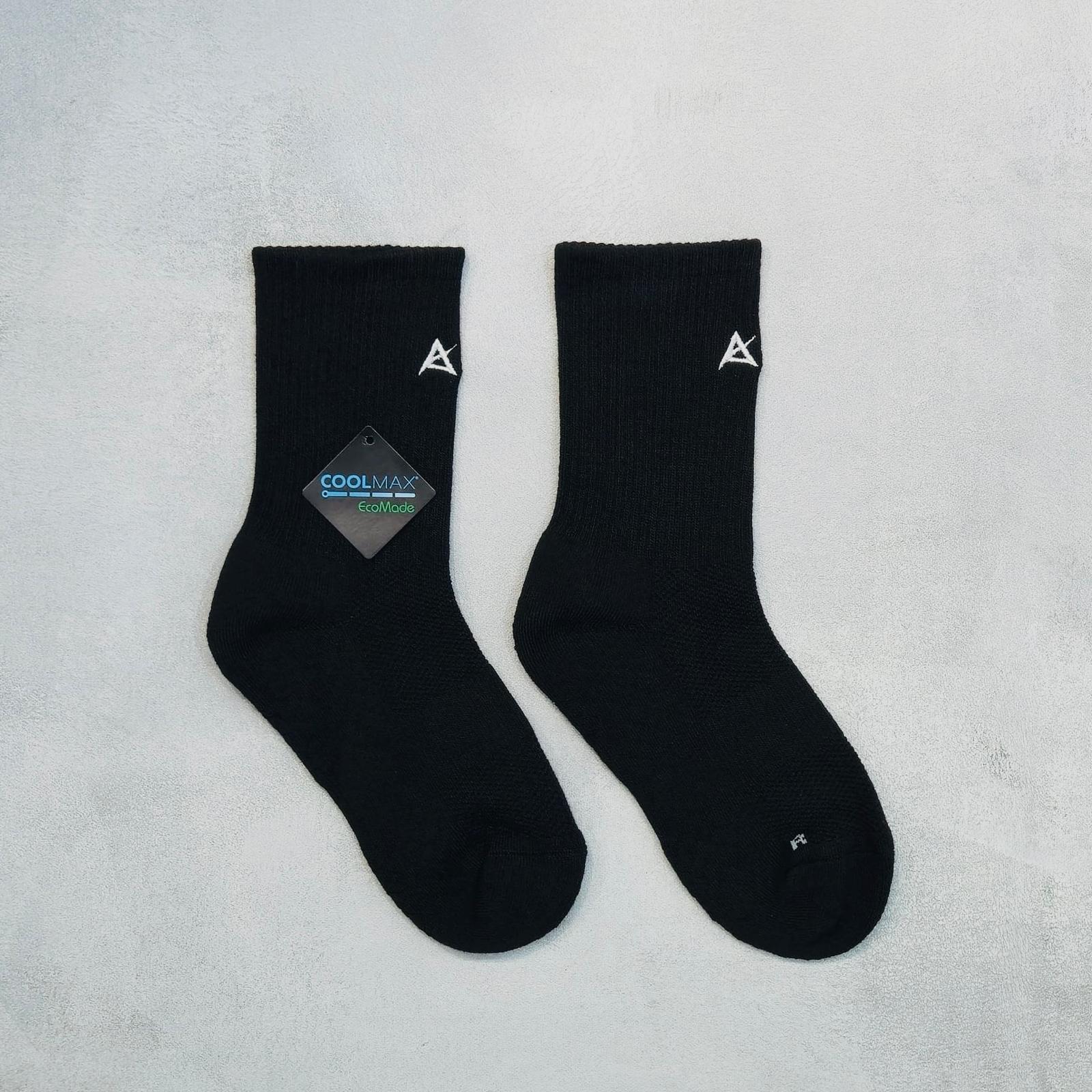 AKIV High-Cut Coolmax Running Socks Unisex | Free Size | Black
AKIV 高筒Coolmax跑步襪男女款 | 均碼 | 黑色