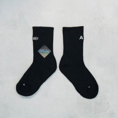AKIV High-Cut Coolmax Running Socks Unisex | Free Size | Black
AKIV 高筒Coolmax跑步襪男女款 | 均碼 | 黑色
