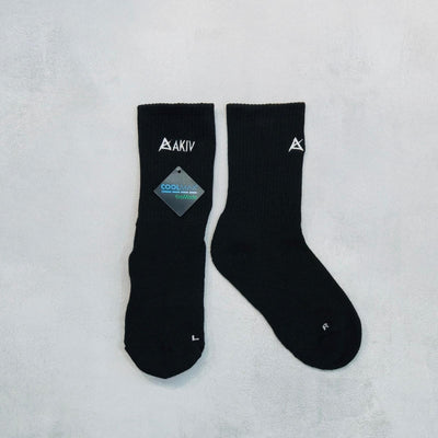 AKIV High-Cut Coolmax Running Socks Unisex | Free Size | Black
AKIV 高筒Coolmax跑步襪男女款 | 均碼 | 黑色