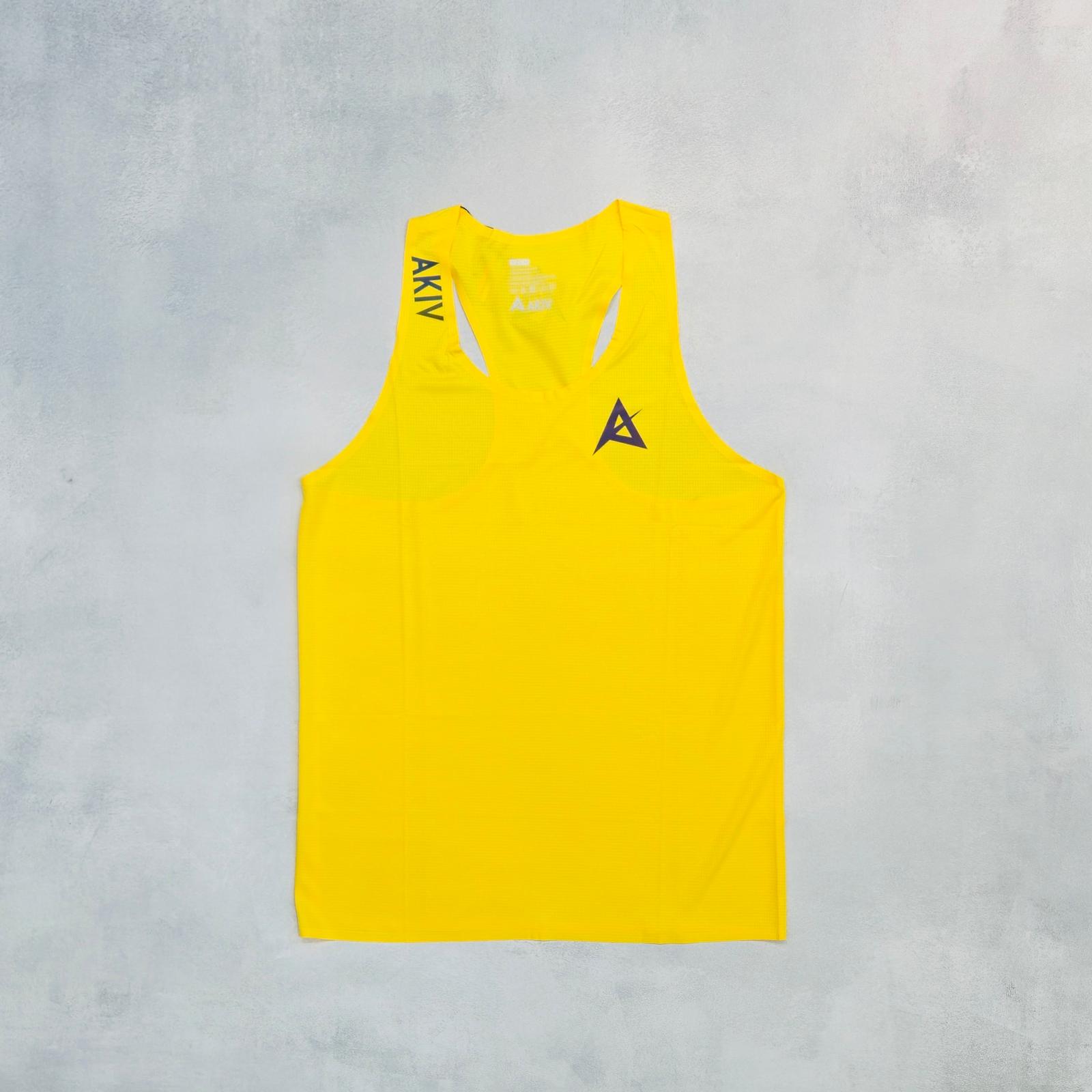 AKIV Breathable Running Singlet Unisex | Yellow
AKIV 透氣跑步背心男女款 | 黄色