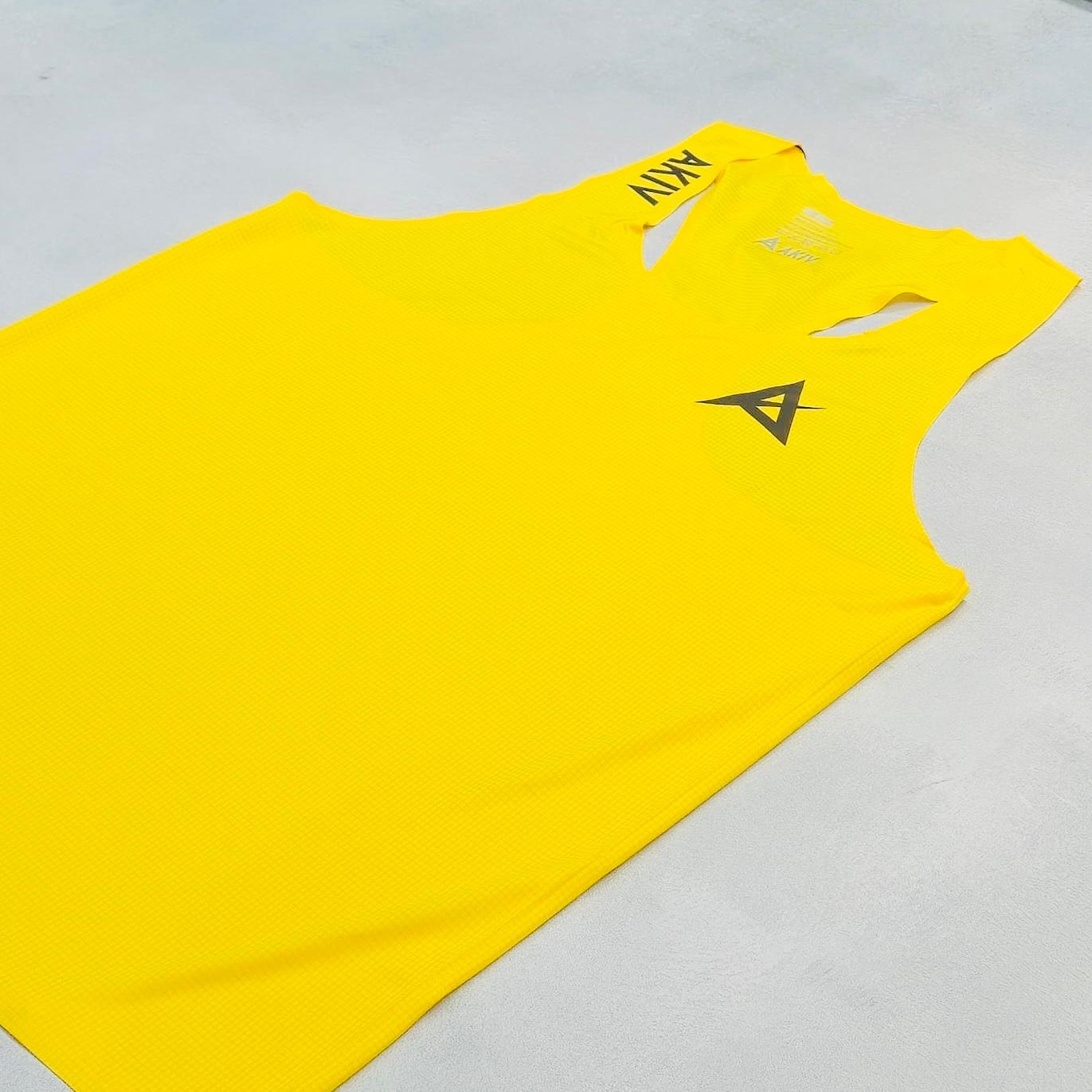AKIV Breathable Running Singlet Unisex | Yellow
AKIV 透氣跑步背心男女款 | 黄色