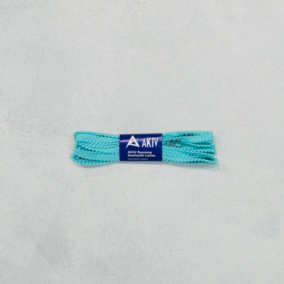 AKIV Running Sawtooth Laces | Aqua Spring
AKIV 跑步鋸齒鞋帶 | 新湖水綠