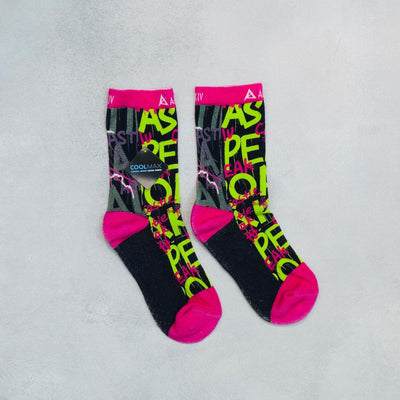 AKIV High-Cut Coolmax Light Cushion Running Socks Unisex | Free Size | Castle Peak Road
AKIV 高筒Coolmax輕氣墊跑步襪男女款 | 均碼 | 青公