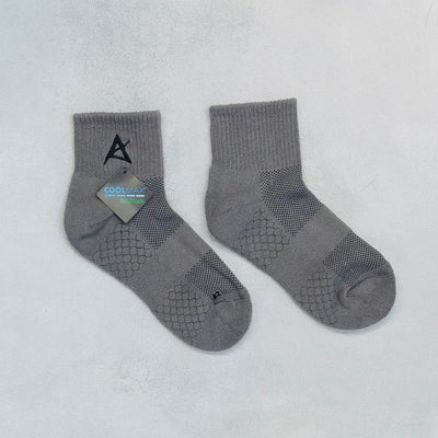 AKIV Mid-Cut Coolmax Running Socks Unisex | Free Size | Gray
AKIV 中筒Coolmax跑步襪男女款 | 均碼 | 灰色