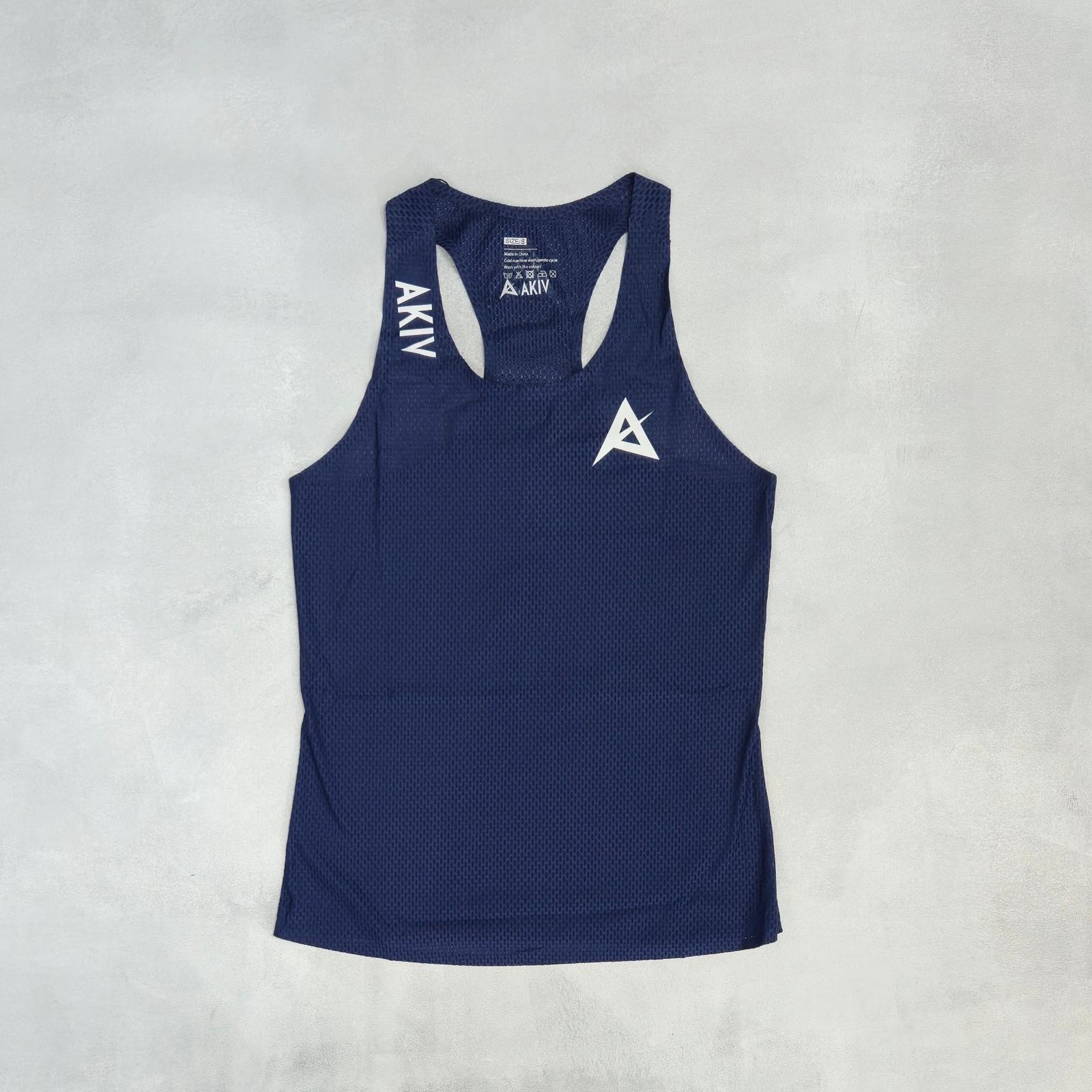 AKIV Breathable Running Singlet 2.0 Junior Kids | Dark Blue
AKIV 透氣跑步背心2.0中童 | 深蓝色