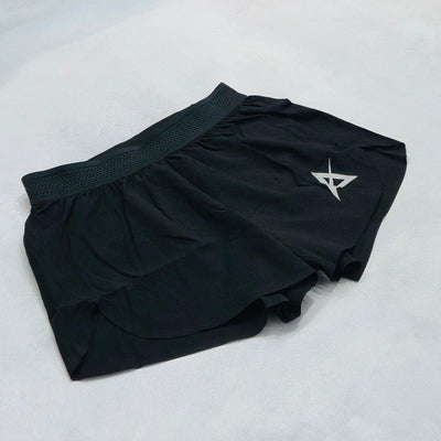 AKIV 2" Running Shorts with Pocket Unisex | Triangular inner | Black
AKIV 2"跑步褲連背袋男女款 | 三角內膽版 | 黑色