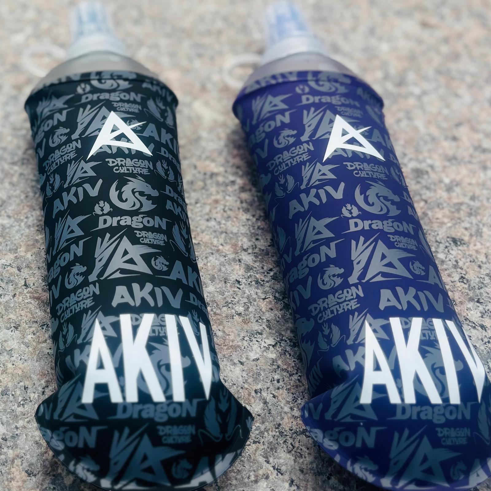 AKIV Soft Water Flask 500ml Dragon Culture Series | Foldable | Black
AKIV 軟水樽 500ml 龍之文化系列 | 扁身版 | 黑色