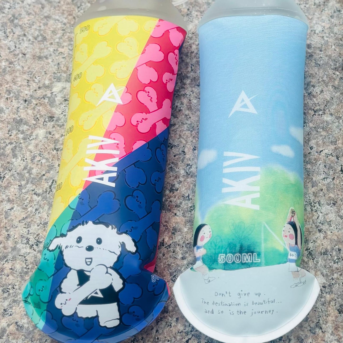 AKIV Soft Water Flask 500ml | Foldable | Barry & Bonne
AKIV 軟水樽 500ml | 扁身版 | Barry & Bonne