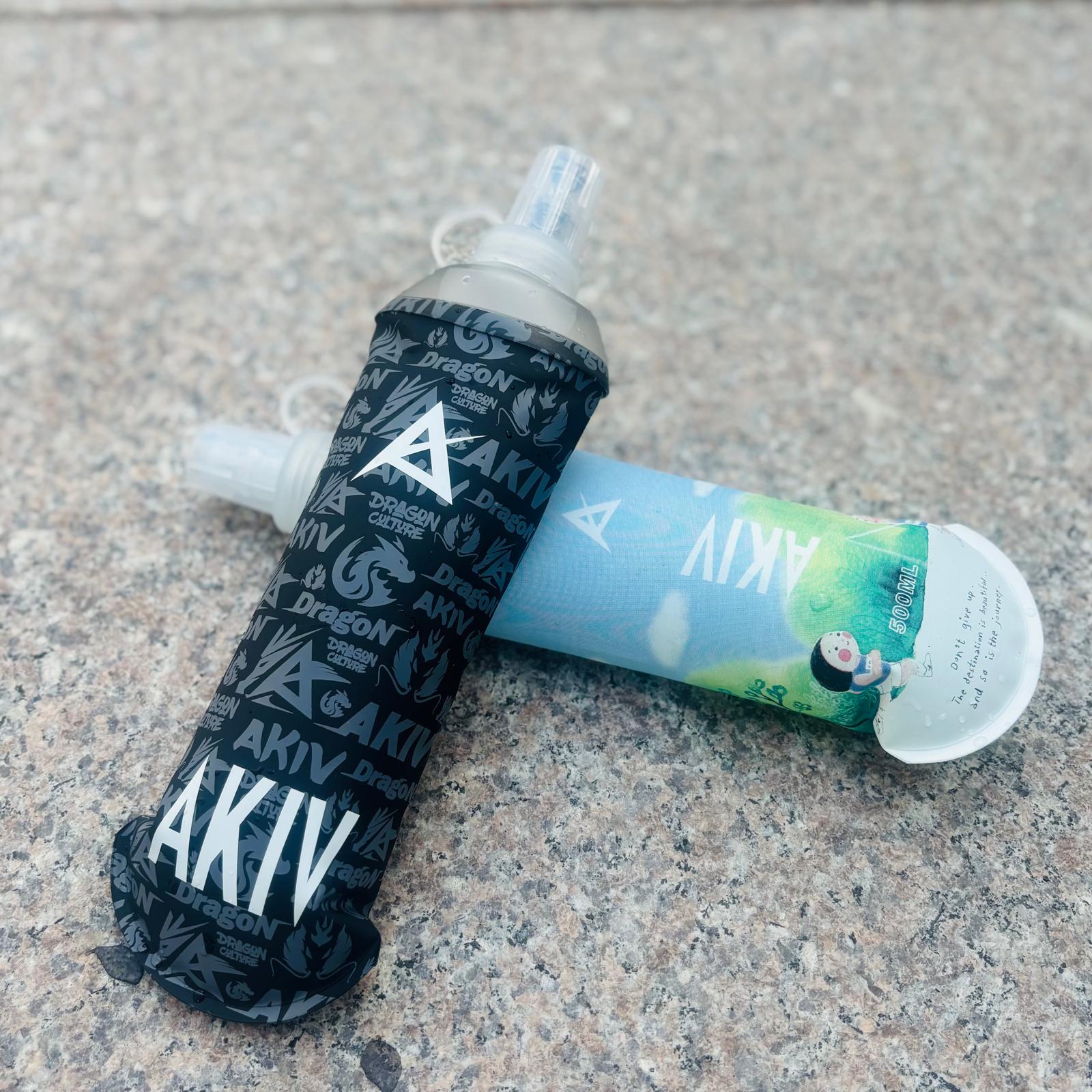 AKIV Soft Water Flask 500ml Dragon Culture Series | Foldable | Black
AKIV 軟水樽 500ml 龍之文化系列 | 扁身版 | 黑色