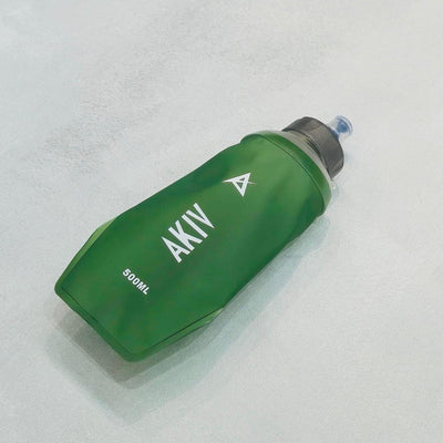 AKIV Wide Opening Soft Water Flask 500ml  | Foldable | Earth Green
AKIV 闊口徑軟水樽 500ml | 扁身版 | 大地綠色