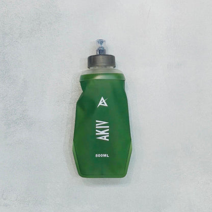AKIV Wide Opening Soft Water Flask 500ml  | Foldable | Earth Green
AKIV 闊口徑軟水樽 500ml | 扁身版 | 大地綠色