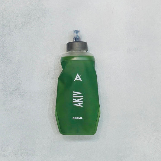 AKIV Wide Opening Soft Water Flask 500ml  | Foldable | Earth Green
AKIV 闊口徑軟水樽 500ml | 扁身版 | 大地綠色