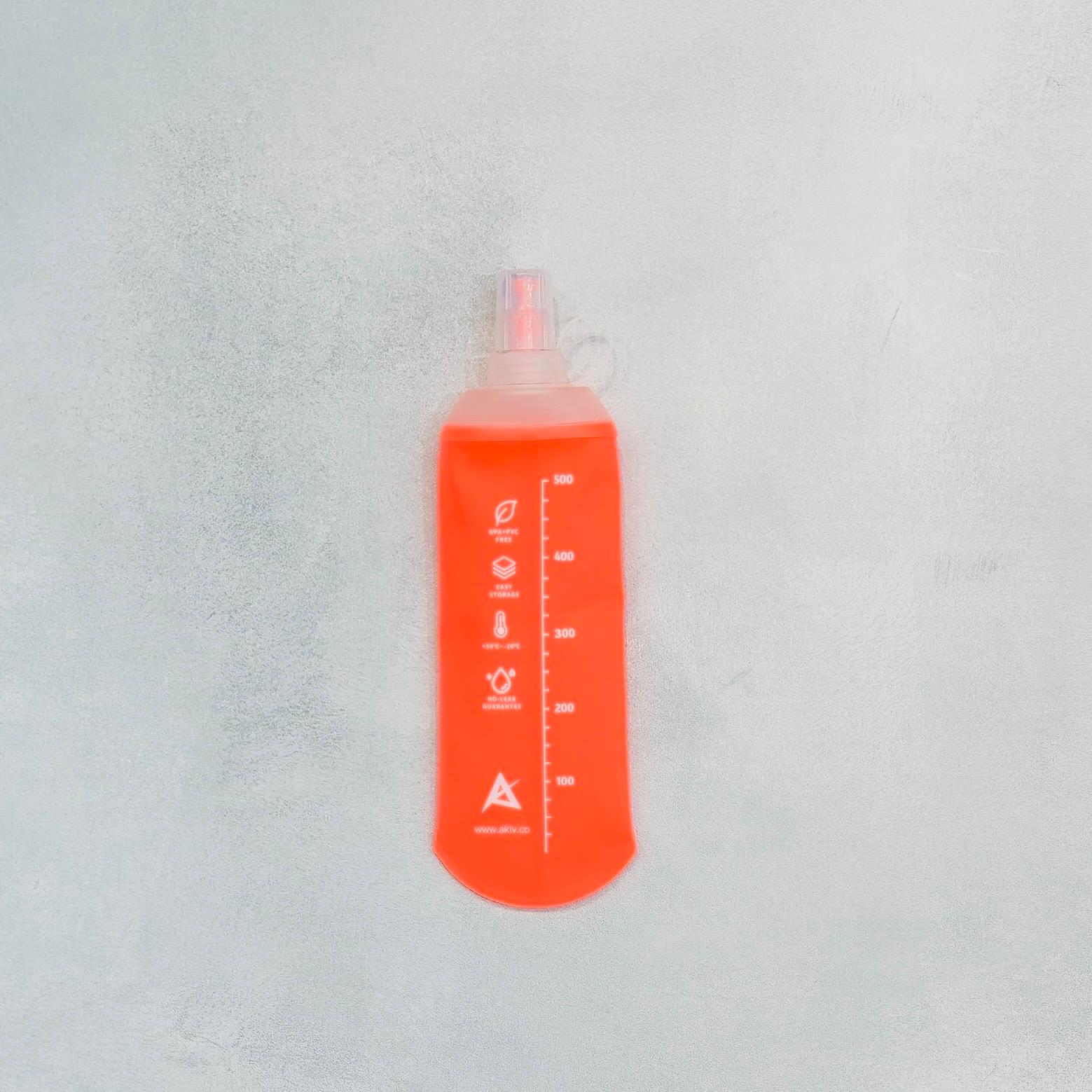 AKIV Soft Water Flask 500ml | Limited Edition Color | Foldable | Orange
AKIV 軟水樽 500ml | 限量顏色 | 扁身版 | 橙色