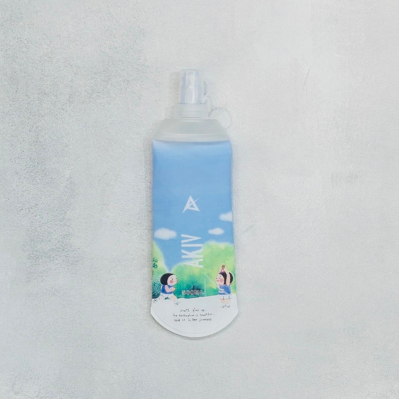 AKIV Soft Water Flask 500ml | Foldable | Little Half
AKIV 軟水樽 500ml | 扁身版 | 小半