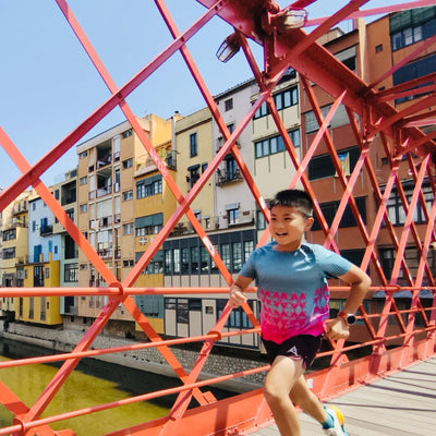 預訂：14-21天發貨 | AKIV 超輕訓練T恤童裝 | 灰色