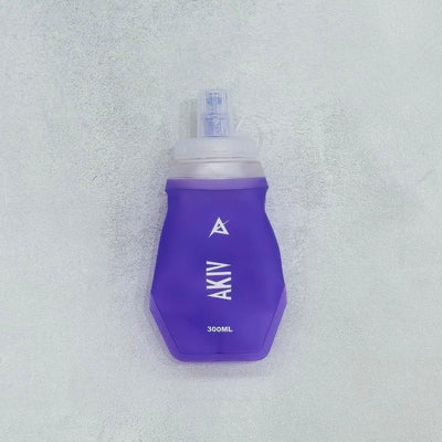 AKIV Wide Opening Soft Water Flask 300ml  | Foldable | Purple
AKIV 闊口徑軟水樽 300ml | 扁身版 | 紫色
