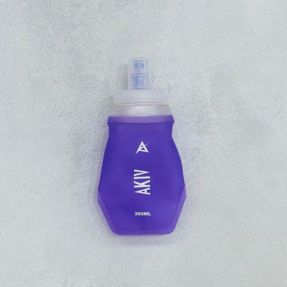 AKIV Wide Opening Soft Water Flask 300ml  | Foldable | Purple
AKIV 闊口徑軟水樽 300ml | 扁身版 | 紫色
