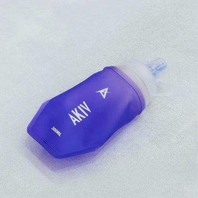 AKIV Wide Opening Soft Water Flask 300ml  | Foldable | Purple
AKIV 闊口徑軟水樽 300ml | 扁身版 | 紫色