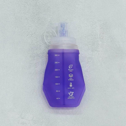 AKIV Wide Opening Soft Water Flask 300ml  | Foldable | Purple
AKIV 闊口徑軟水樽 300ml | 扁身版 | 紫色