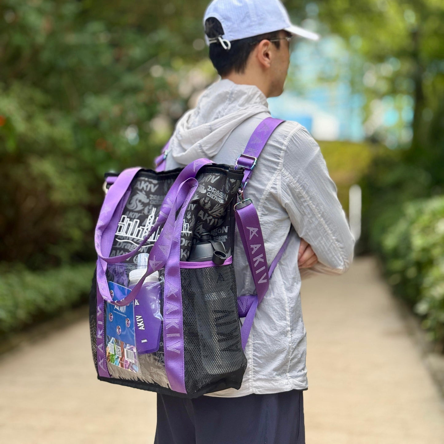 AKIV Hong Kong Style 3-in-1 Multi-Purpose Garment Storage Bag | Iridescent Purple
香港風格多用途三合一衣物保管袋｜ 幻彩紫色